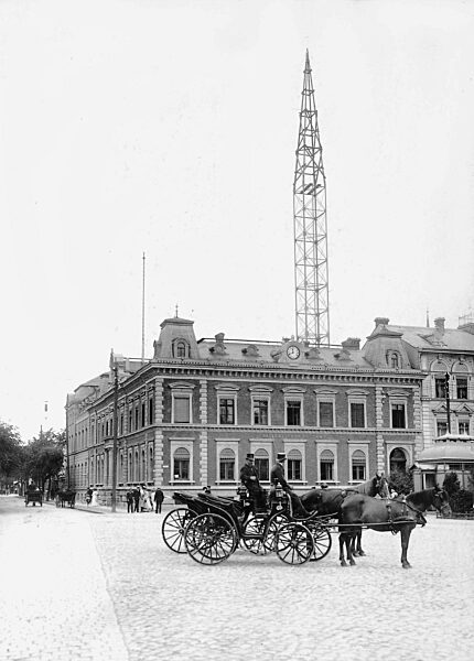 Post office of wireless telegraphy, 1911