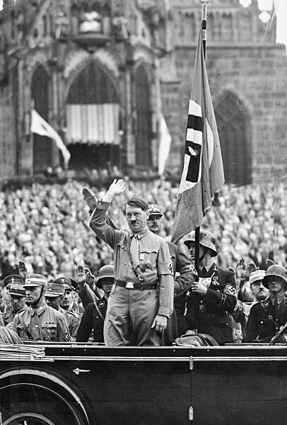 Adolf Hitler auf dem Reichsparteitag, 1933