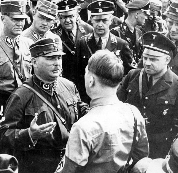Ernst Röhm und Adolf Hitler, 1933