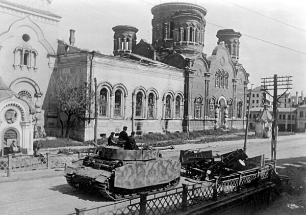 Deutscher Panzer IV in Orel, 1943