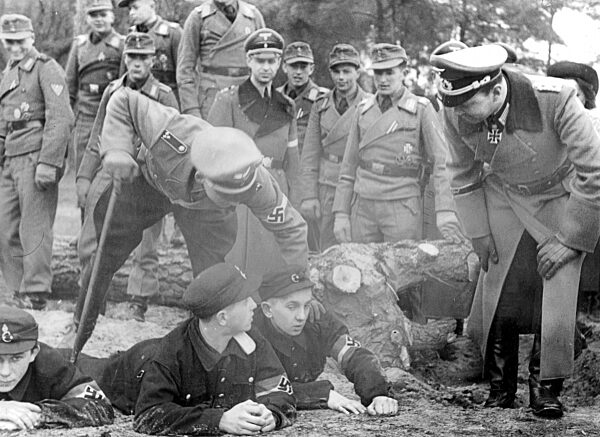 Hitler Youth prepare for war service, 1944