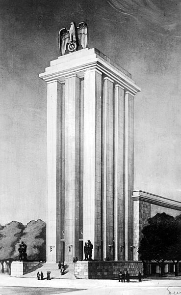Deutschen Haus' für die Weltausstellung in Paris, 1936