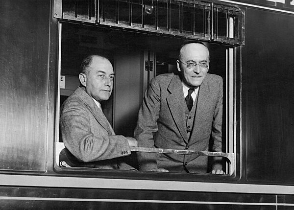 Julius Curtius und Heinrich Brüning, 1931