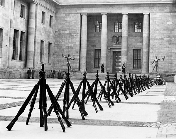 Innenhof der neuen Reichskanzlei, 1939
