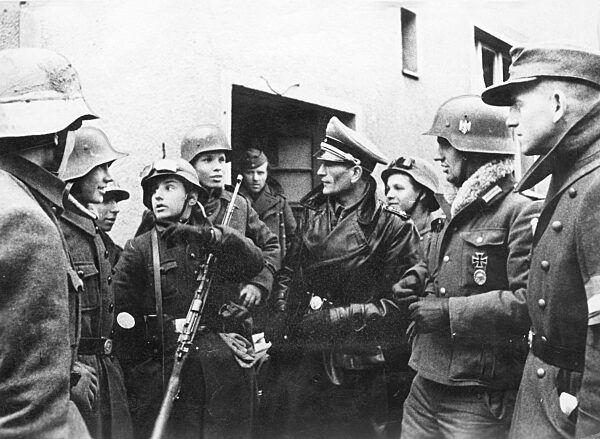 Hitler Youth company in the National Militia