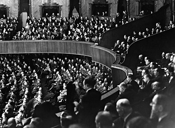 Reichstagssitzung in der Krolloper, 1934
