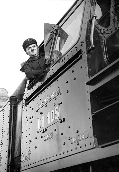 Locomotive engineer, 1935