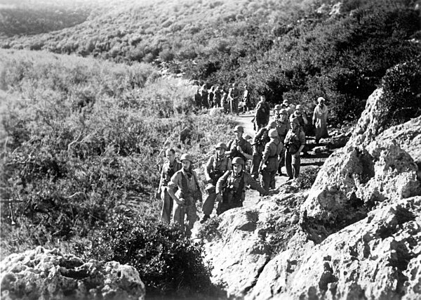 Second World War - fights in Tunisia