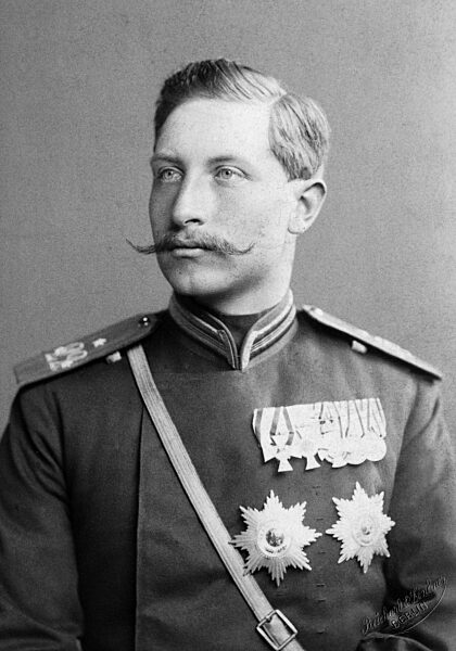 Crown prince Wilhelm, 1885