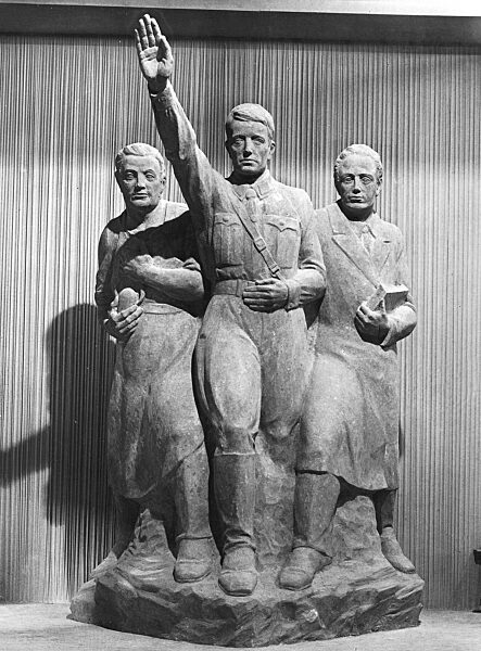 Das Denkmal der deutschen Arbeit 'Monument of the German Work' by Speer and Uhlen