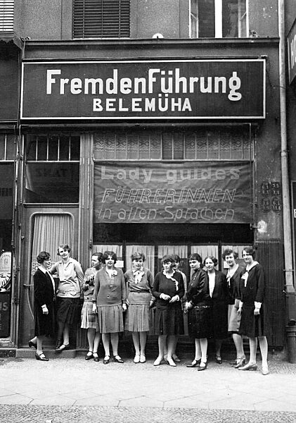 Berliner Fremdenführerinnen, 1929
