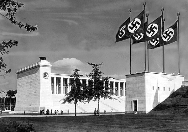 Zeppelin tribune on the Nazi party rally grounds, 1934