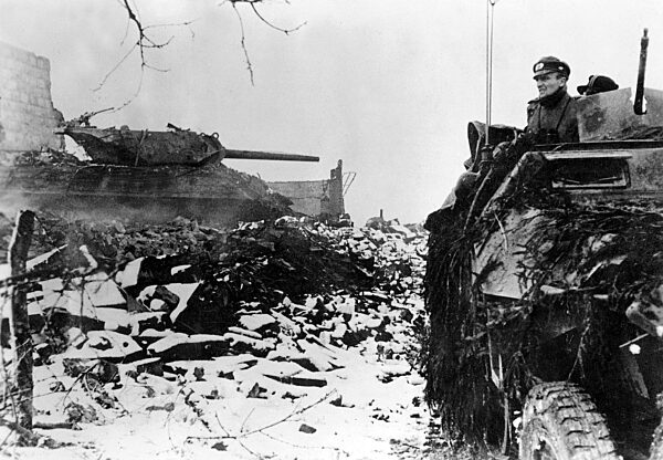 German infantry fighting vehicle on the Western Front, 1944