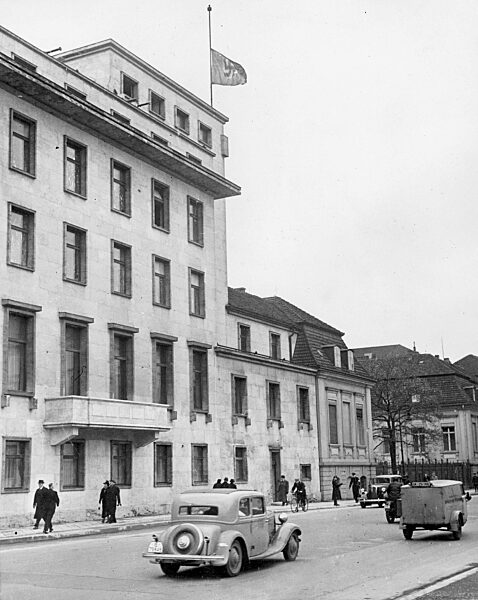 Neue Reichskanzlei in der Wilhelmstraße in Berlin, 30er Jahre
