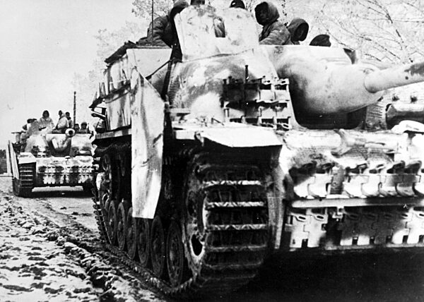 German assault guns in Hungary, 1945