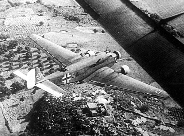 German Air Force Attacks Crete, May 1941