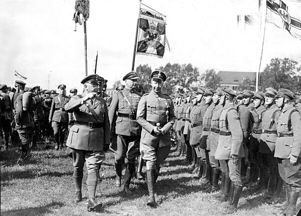 'Stahlhelm' (Steel Helmet, League of Frontline Soldiers) rally in Perleberg, 1932