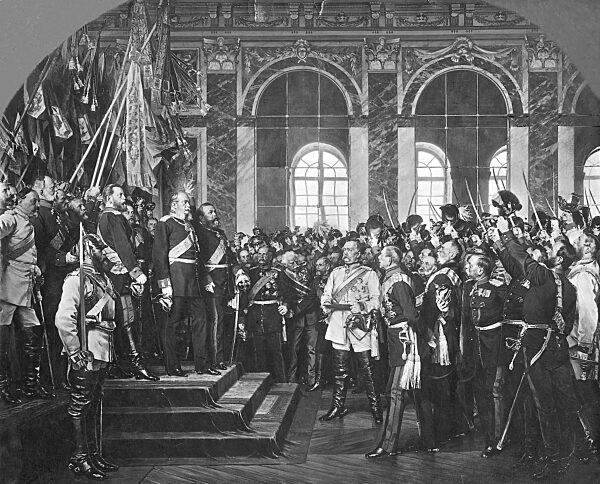 Kaiserproklamation in Versailles, 1871
