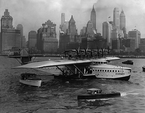 Flugboot Dornier Do X in New York, 1931