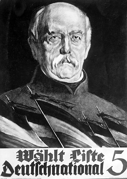 Election poster of the DNVP for the Reich election on 31. July 1932