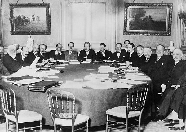 French delegation during the Second Hague Conference, 1930