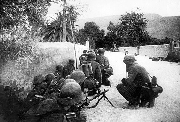 German paratroopers and airborne troops from Chania, Crete 1941