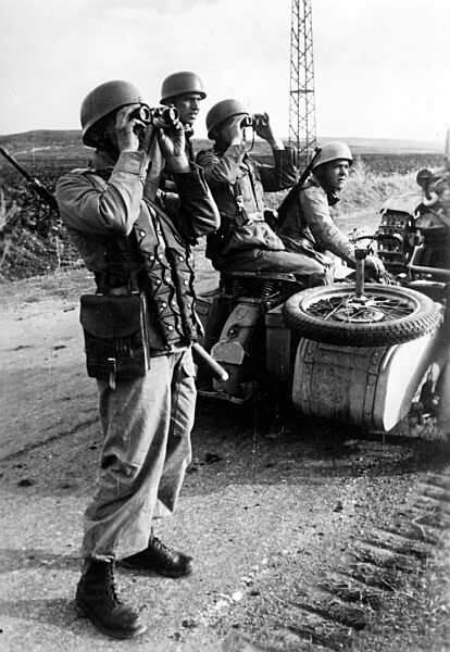 Second World War - North Africa - fights in Tunisia