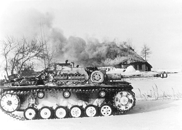 German StuG III in Russia