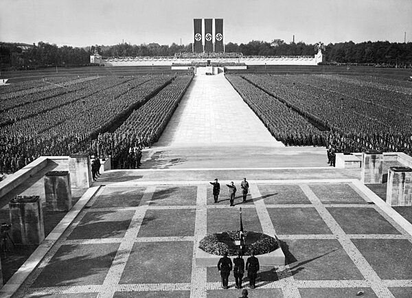 Commemoration of the dead in the Luitpold Arena at the Reich Party Congress, 1934