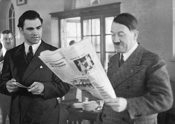 Max Schmeling bei Adolf Hitler, 1936