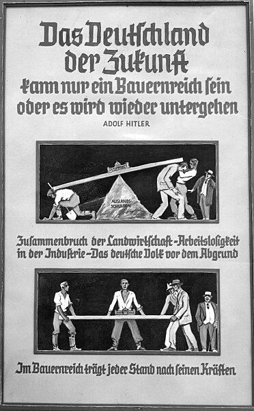 Plakat zur "Grünen Woche" 1934