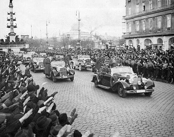 Adolf Hitler in Vienna, 1938