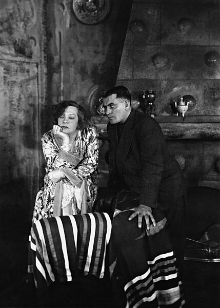 Tilla Durieux and Granath in "Treibjagd", 1929