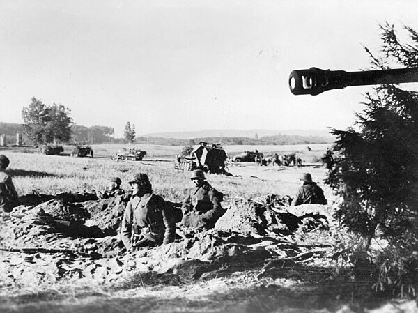 Soldiers of the 'Greater Germany' division on the Eastern front, 1944