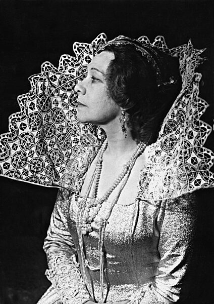 Tilla Durieux in 'Mary Stuart', 1932