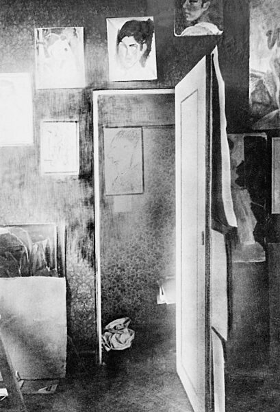 Ernst Toller's hiding place, 1919