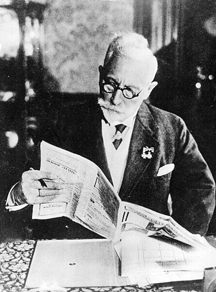 Emperor Wilhelm II in exile in Netherlands, 1929