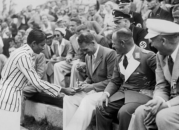 Rudolf Hess at the XI Olympic Summer Games, 1936