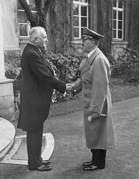 Konstantin von Neurath with Adolf Hitler, 1938