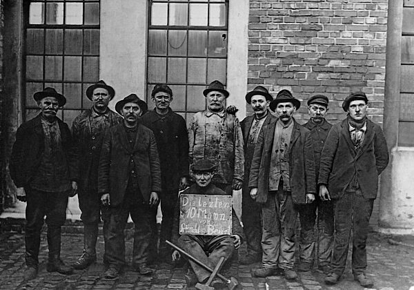 Miner during the worldwide crisis in Germany, 1931