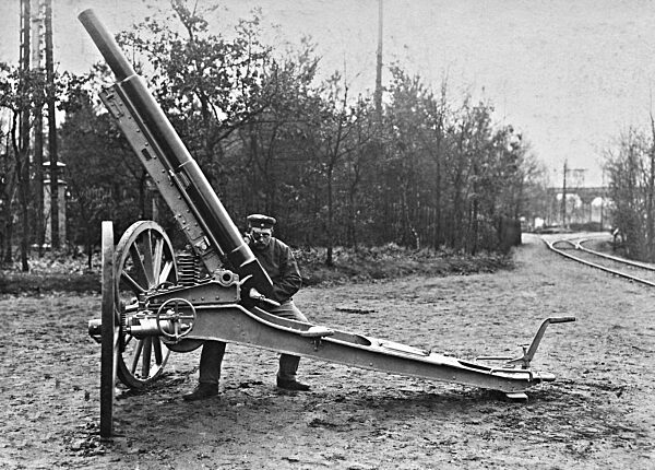 Deutsches Flugabwehrgeschütz, 1909