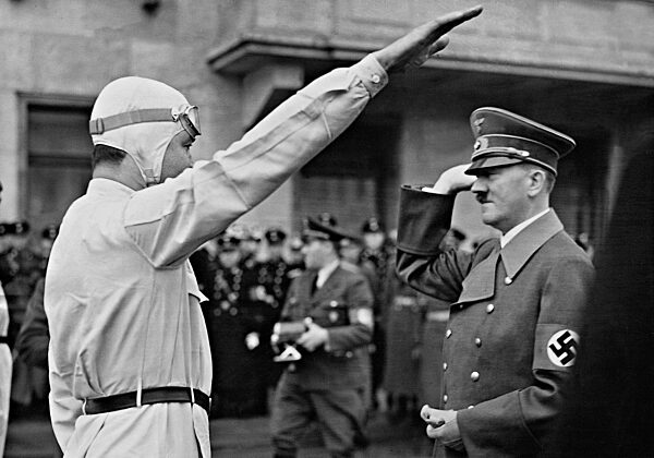 Rudolf Caracciola and Adolf Hitler, 1939