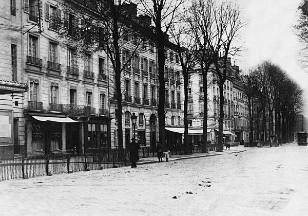 House of the German delegation during the peace conference of Versailles, 1919
