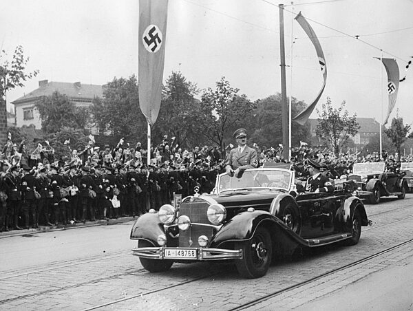 Adolf Hitler in Vienna, 1938