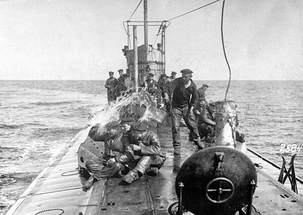 German U-boat in the First World War