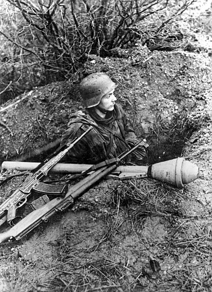 German infantry on the Western Front, 1944