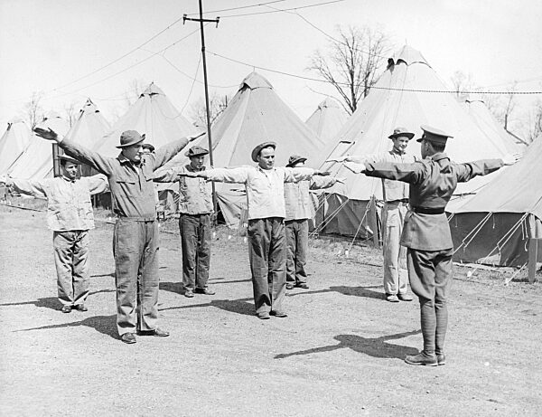 Work-creation program during the time of the New Deal, 1933