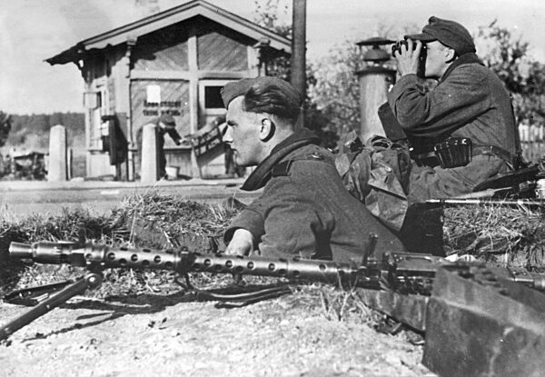 German soldiers in Courland, 1944