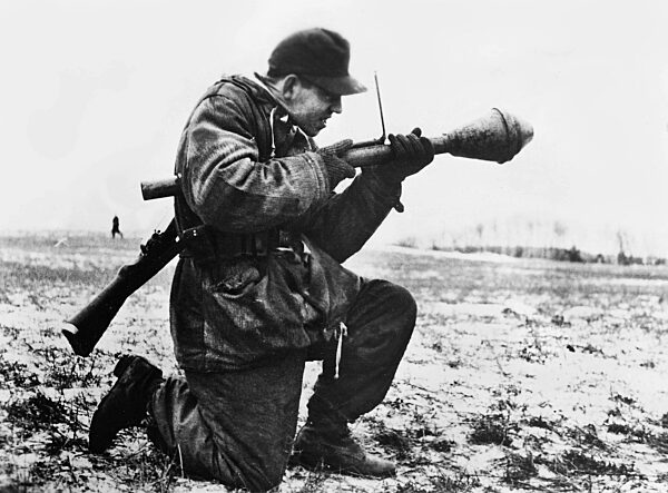 Latvian soldier of the weapon SS, 1945