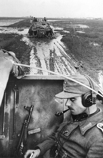 German armored vehicles in Hungary, 1944